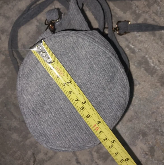 Gray Corduroy Crossbody - Picture 7 of 9